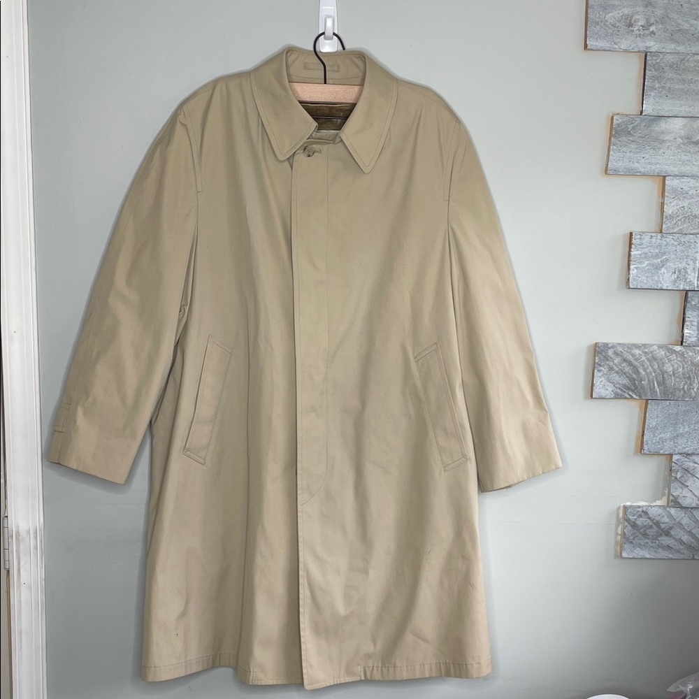 London Fog Men's Tan Trench Coat